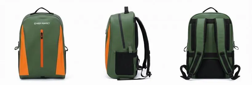 dry bag vs backpack - waterproof backpack with roll-top closure in outdoor setting