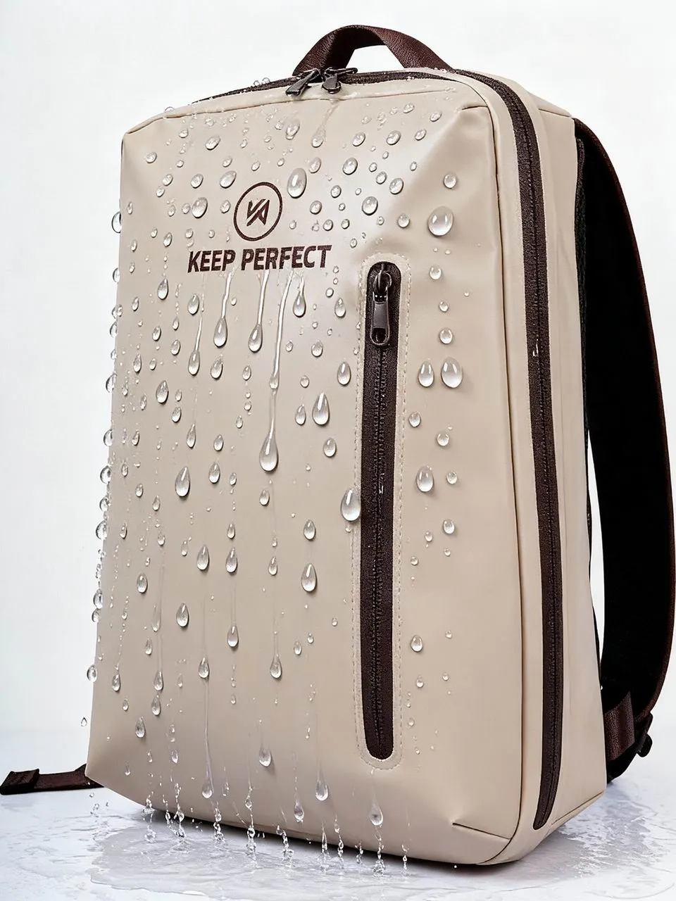 Professional waterproof backpack for urban commute, padded laptop sleeve